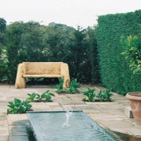 13. Slab sofa, private garden, Surrey