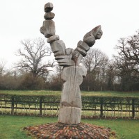 2. Heaven and Earth, oak, for pastural centre, London Colney