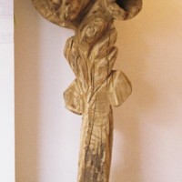 28. Flower piece, oak